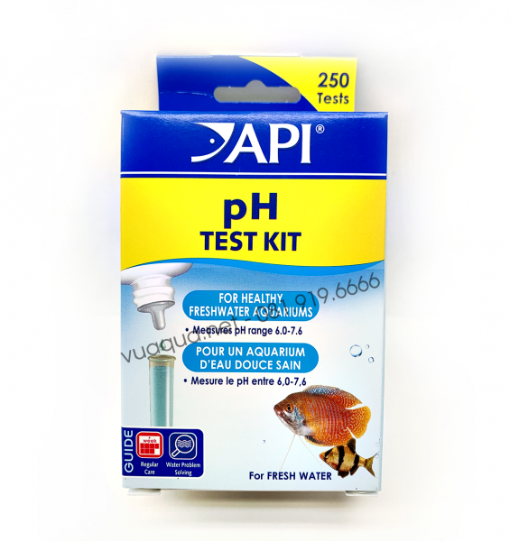 BỘ KIỂM TRA PH API HIGH RANGE PH TEST KIT