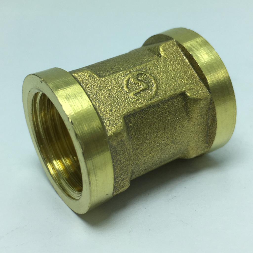 1 G1/2 Nữ x G1/2 Đồng hồ Nữ Ren Kết Nối Adapter Ống