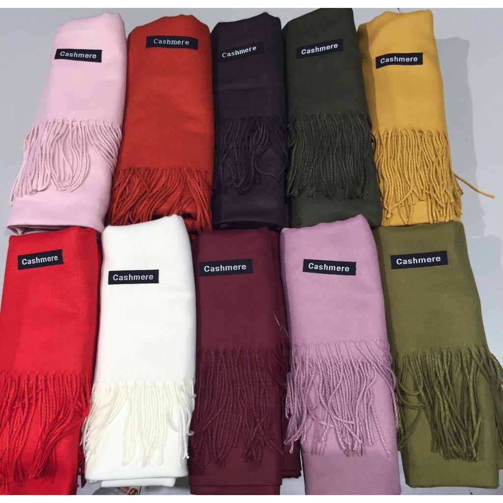 Khăn Cashmere Chất Len Dệt Mịn