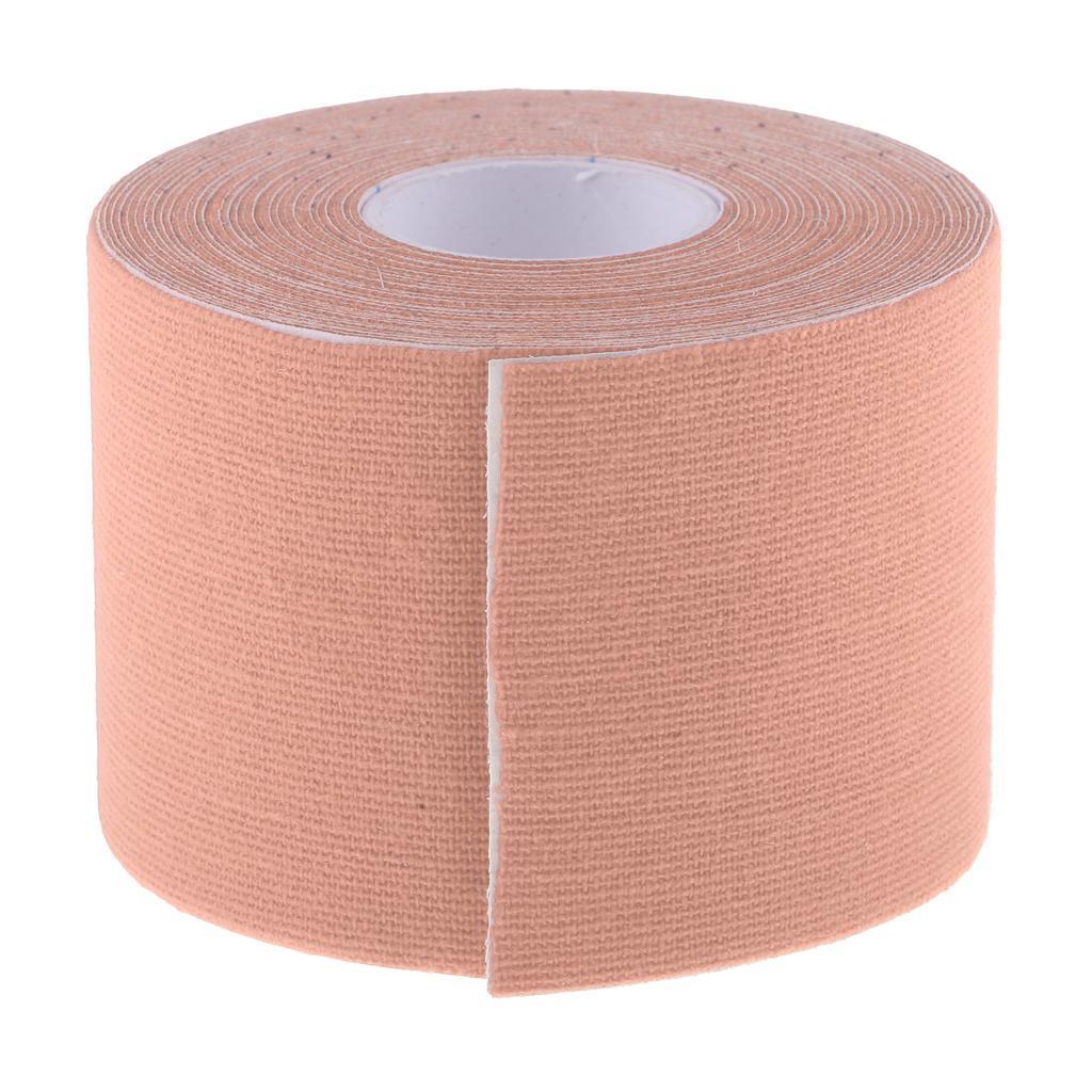 3xCotton Sports Fitness Elastic Adhesive Kinesiology Tape Workout Skin Color