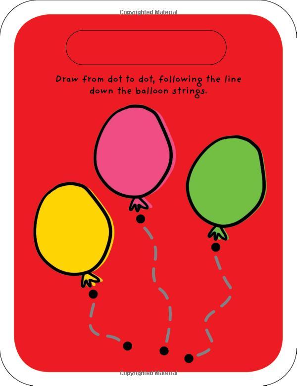 Dot to Dot for Tiny Tots Wipe Clean Activity Book