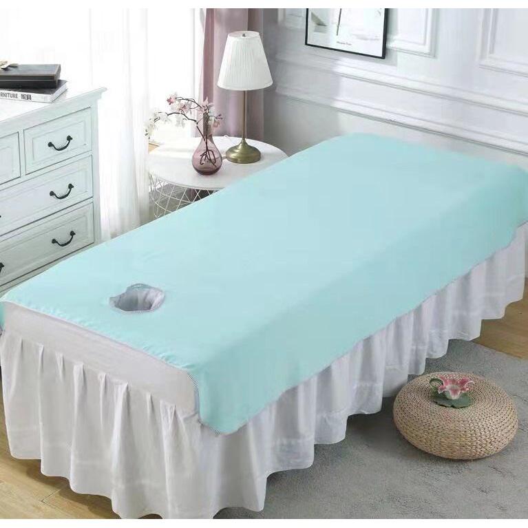 Ga Trải Giường Mát Xa Mềm Mại Chống Nhăn Màu Trơn Cho Salon