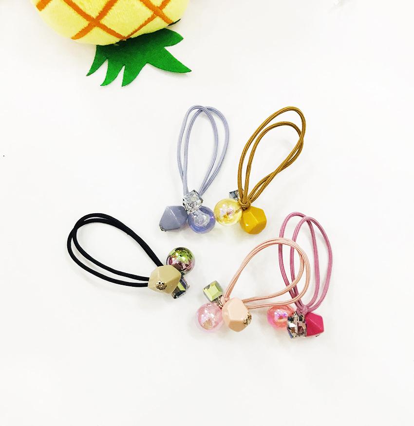 Bộ 4 thun cột tóc cho bé - Mẫu ngẫu nhiên