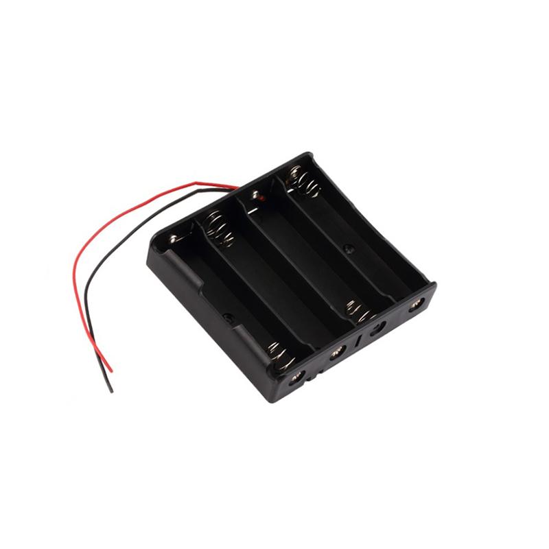 1Pc 4/3/2/1x Giá đỡ pin bằng nhựa bền 18650 4 Kích thước Hộp đựng pin 18650 di động Vỏ dây Hỗ trợ pin 3.7V Bán buôn Màu sắc: Hộp 1x 18650