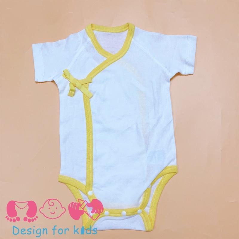 Body chip cộc tay VẠT CHÉO (size 9-12m) hàng xuất dư các hãng cho bé trai và bé gái