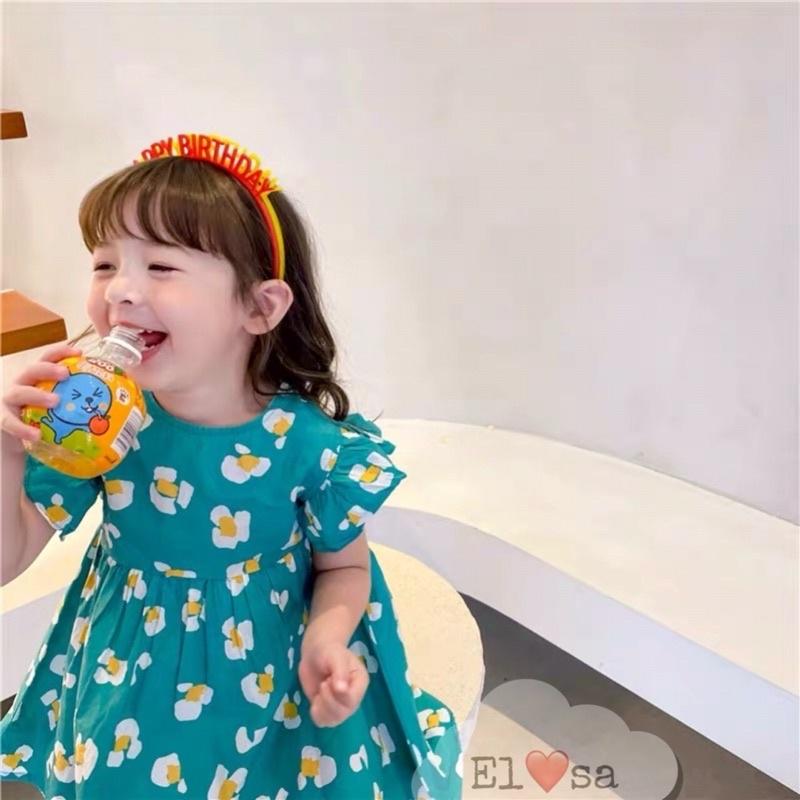 |FAMARAL2 giảm 10k cho đơn 50k|Váy cánh tiên quả trứng xanh cho bé gái