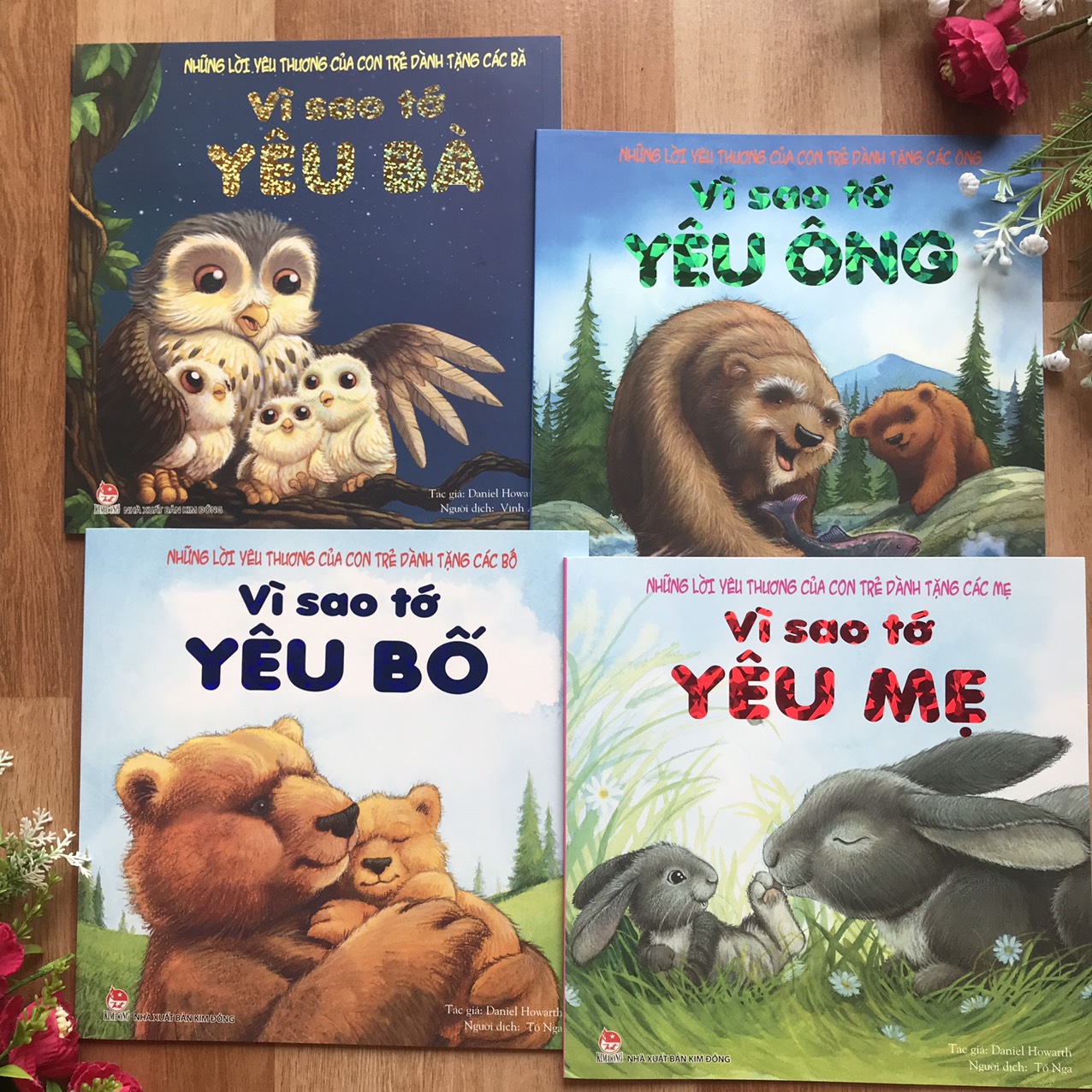 Combo Vì Sao Tớ Yêu (Trọn Bộ 4 Cuốn)