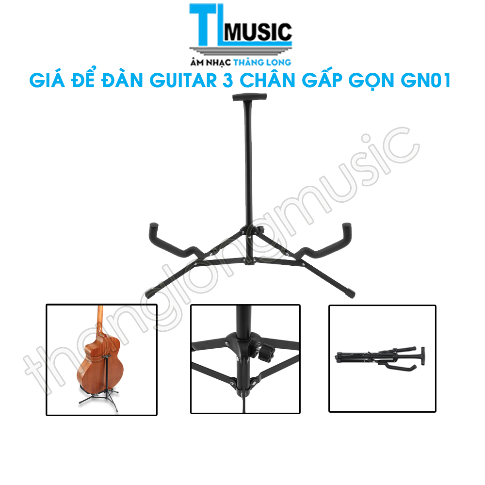 Giá để guitar 3 chân gấp gọn GN01