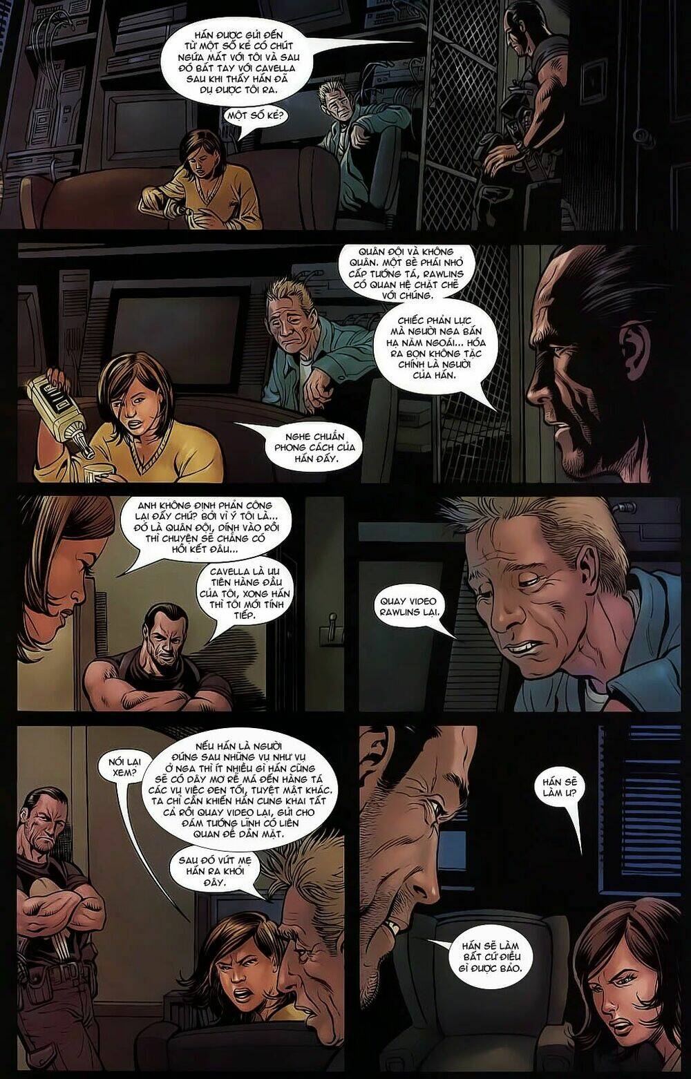 the punisher: trên là dưới & trắng là đen chapter 5 15