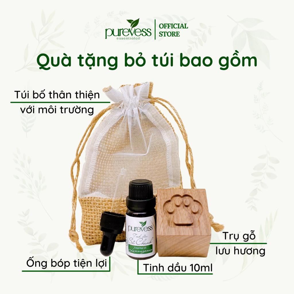 Combo tinh dầu bỏ túi Purevess, giúp thư giãn, nhỏ gọn, tiện lợi