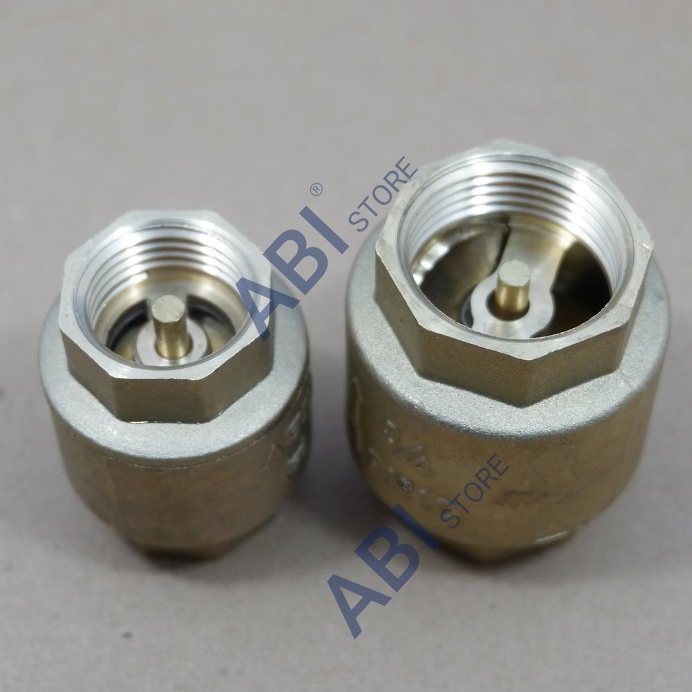 Van 1 chiều lò xo MBV 21mm(1/2''-dn15), 27mm(3/4'' - dn20) Minh Hòa(van nước)