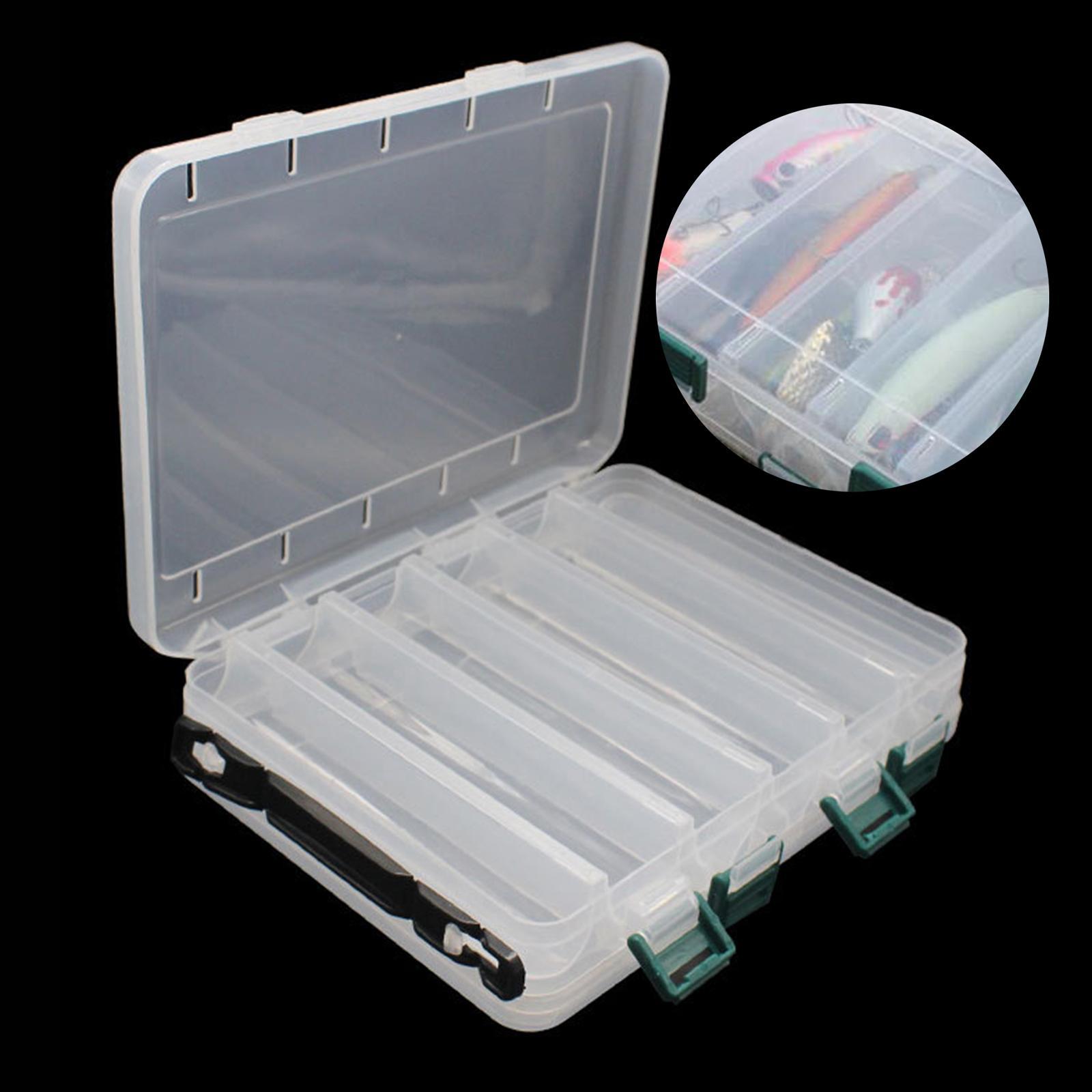 Tackle Box Tackle Storage Lure Hooks Multi Compartments Fishing Gear Accessory Removable Handle Portable Fly Fishing Organizer