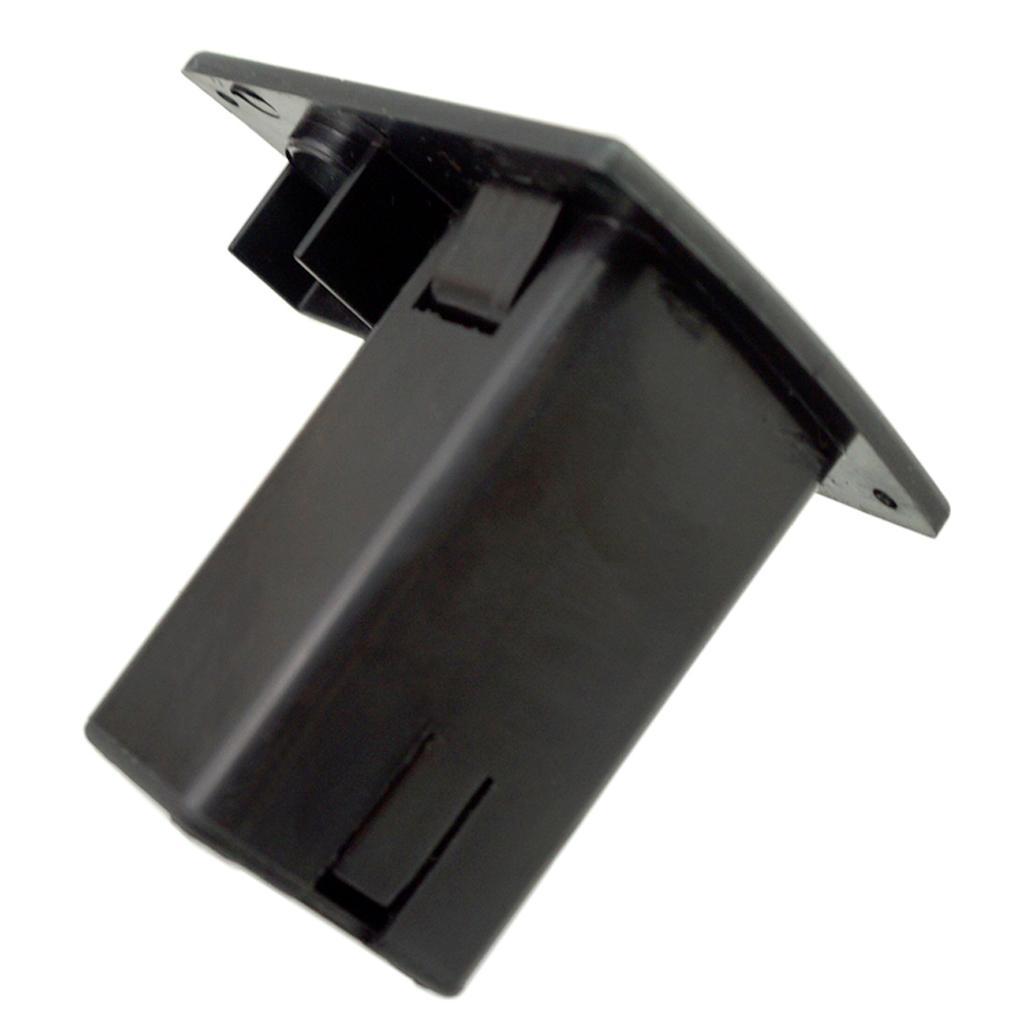 2X Battery Pack Holder Equalizer EQ Piezo Pickup Cover Guitar