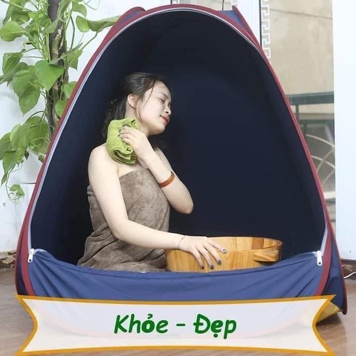 Lều xông hơi tự bung chui đầu tại nhà chống thấm nước ( giao màu ngẫu nhiên)