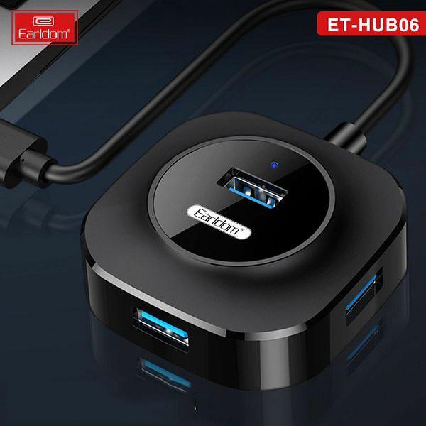 Ổ Cắm USB - Earldom HUB-06 - Hàng chính hãng