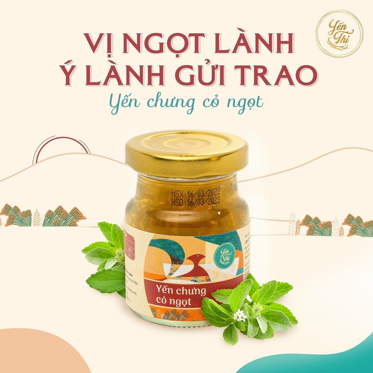 Yến Thị- Chưng Cỏ Ngọt- Quà Tặng-30% Yến