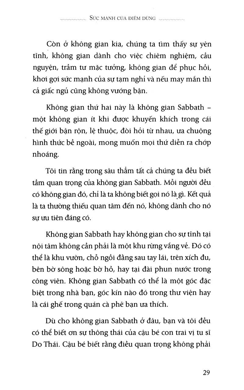 Sức Mạnh Của Điểm Dừng (Tái Bản)