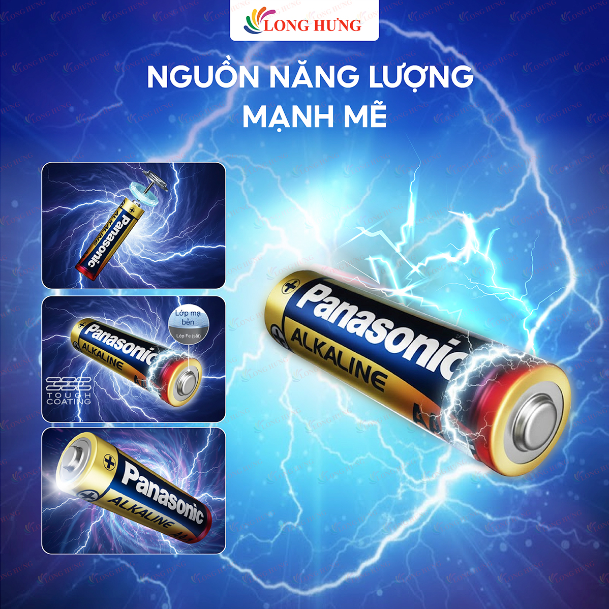 Vỉ Pin kiềm Panasonic Alkaline 27A 12V LRV27A/1BPA (1 viên/5 viên) - Hàng chính hãng