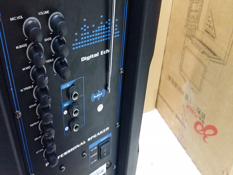 Loa kéo di động 2 bass Best BT-807