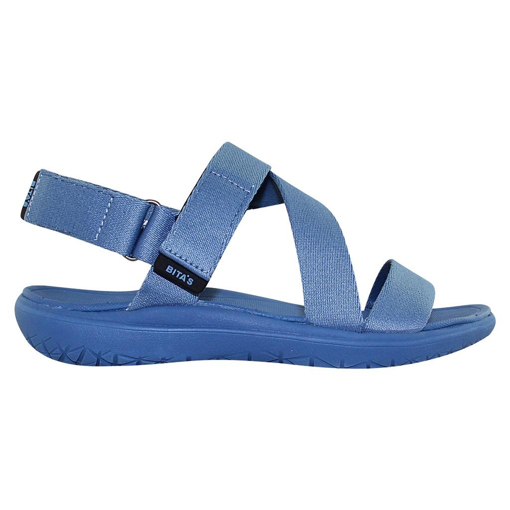 Sandal Bita's nữ SYN.233 (Đen + Đỏ + Navy)