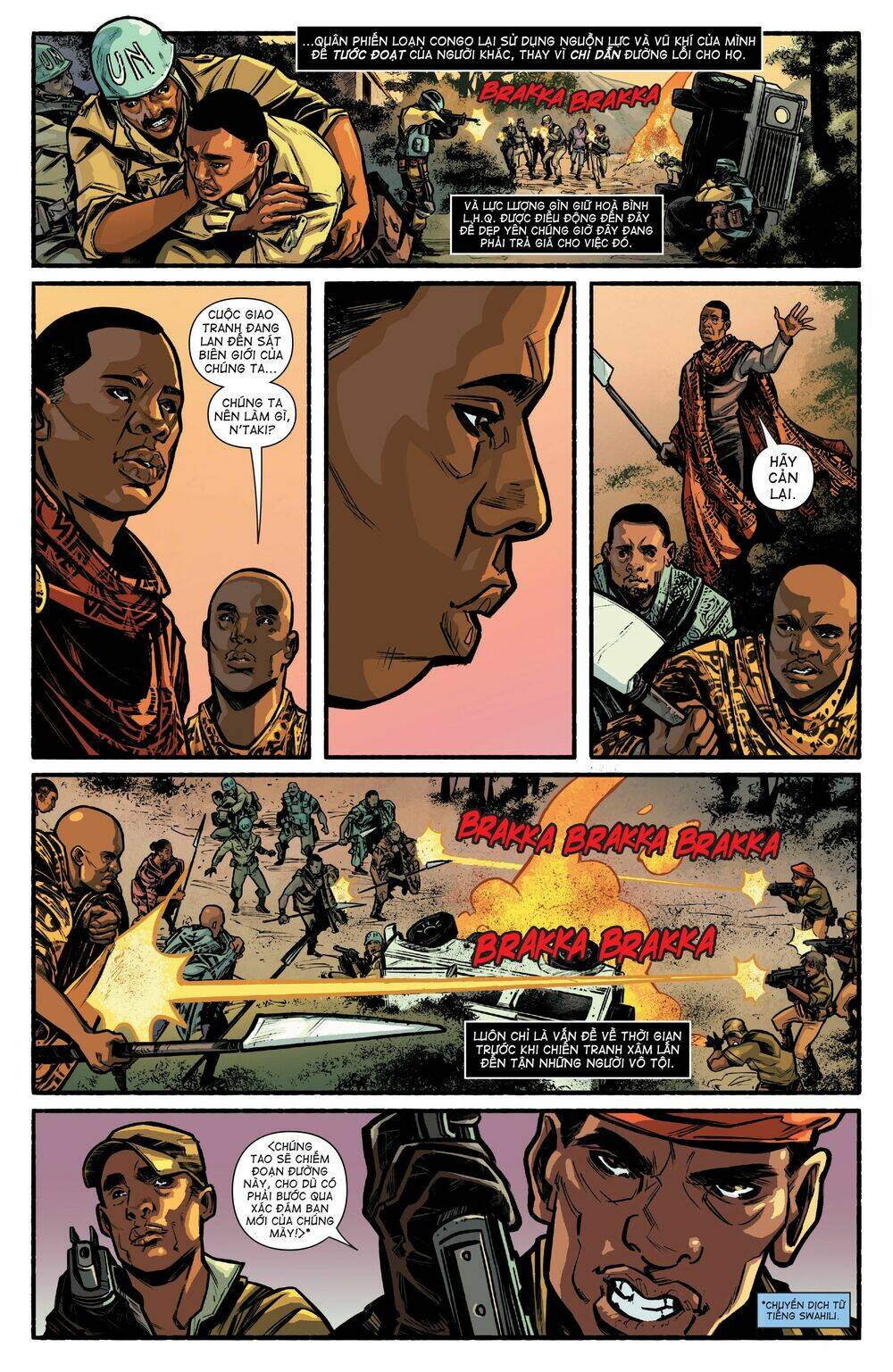 marvel's black panther prelude - hoàng đế báo đen tiền dẫn chapter 1 3