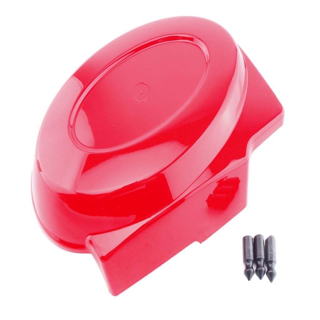 Red Battery Side Cover for Bike Z50R Z50J
