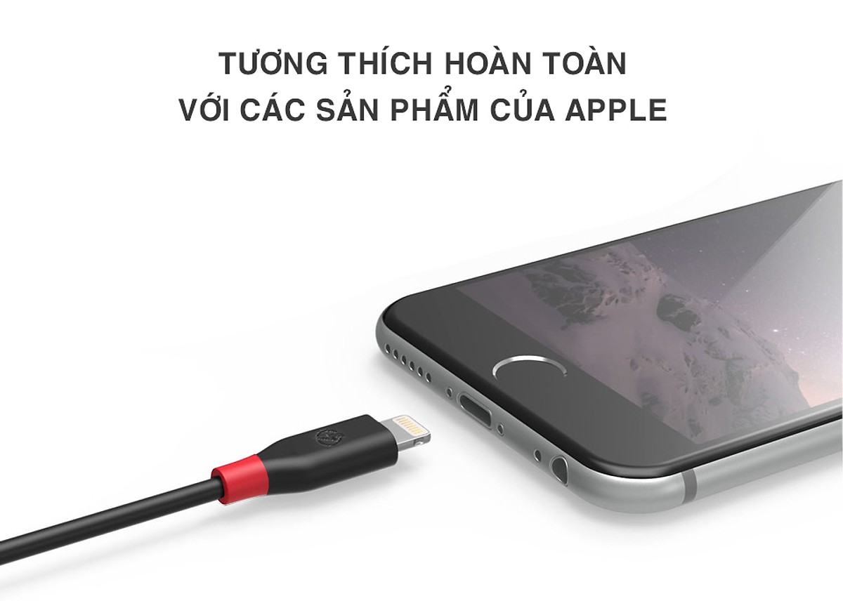 Dây Cáp Sạc iPhone dài 2m  BAGI CB-IA200 -  Hàng Chính Hãng