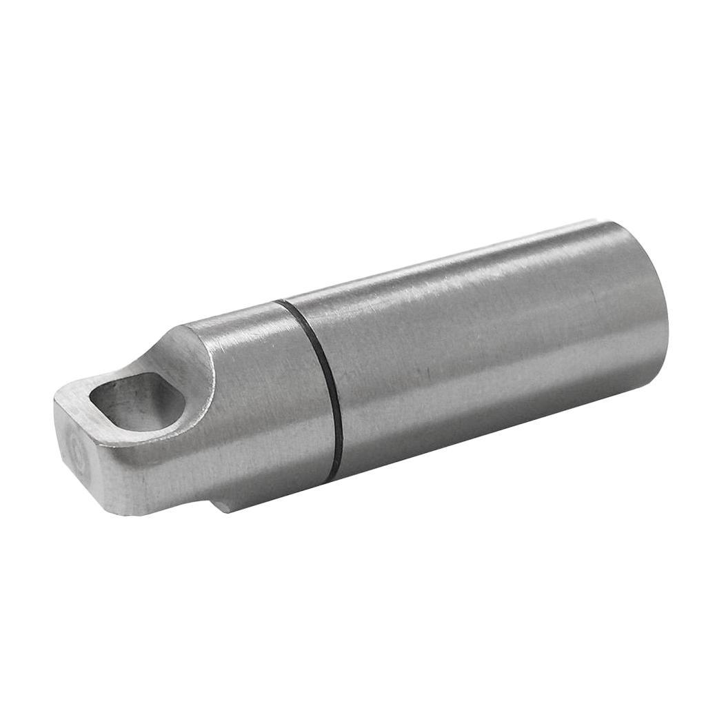 2pcs Portable Survival Waterproof Capsule Seal Case Container for Outdoor