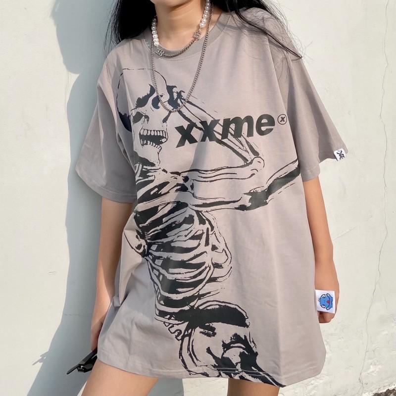 Áo thun Cotton cao cấp in tràn thân Spooky XXME