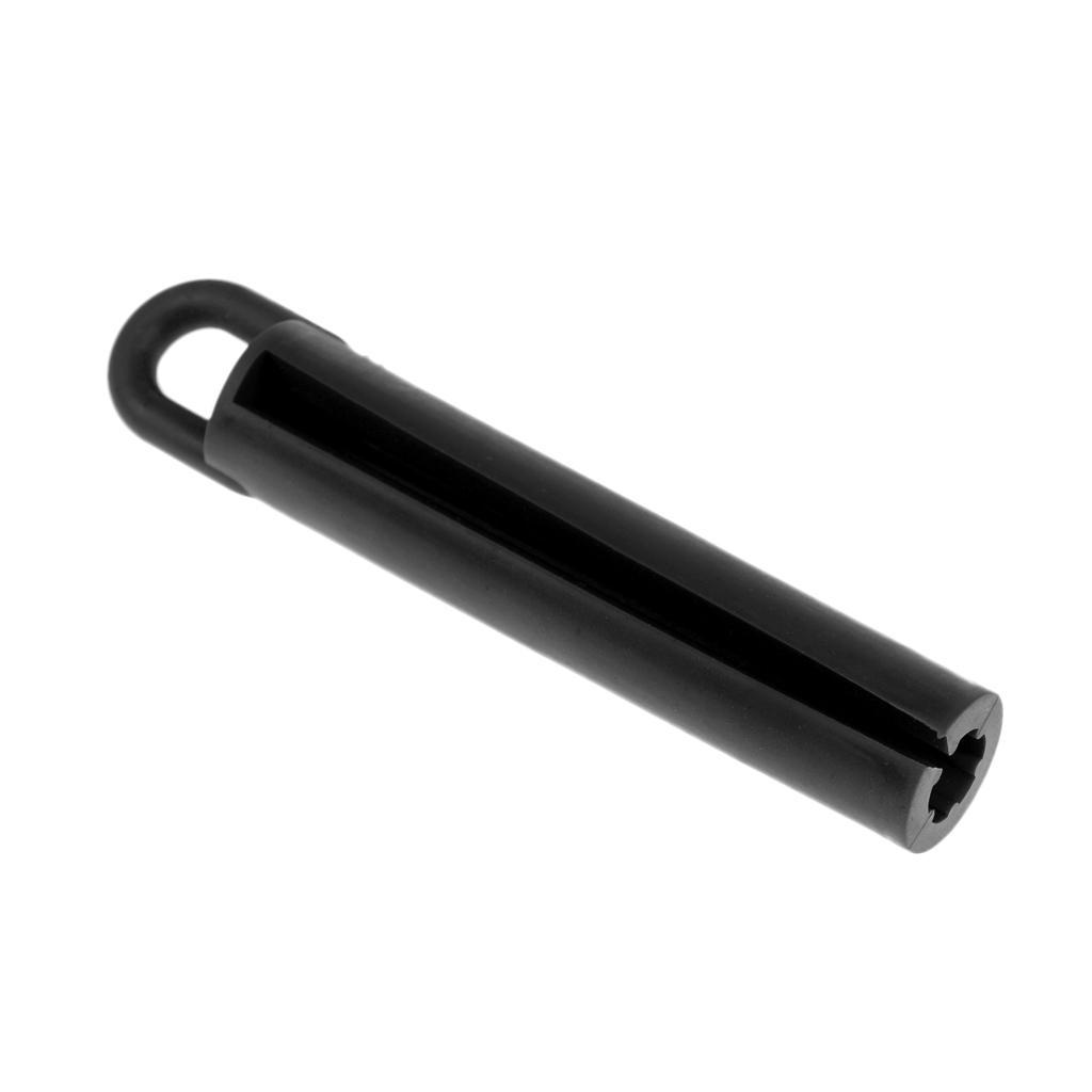 6xProfessional Pool Snooker Billiard Cue Tip Rubber Hang Clamp Holder Black