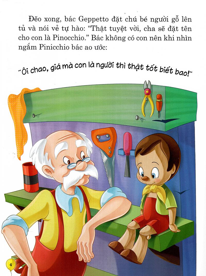 Sách Ngày Xửa Ngày Xưa - Pinocchio
