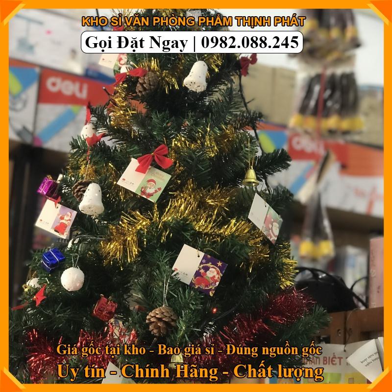 Cây Thông Noen, Tặng Kèm Bộ Phụ Kiện Trang Trí Chiều Cao 1m5 Đón Giáng Sinh An Lành