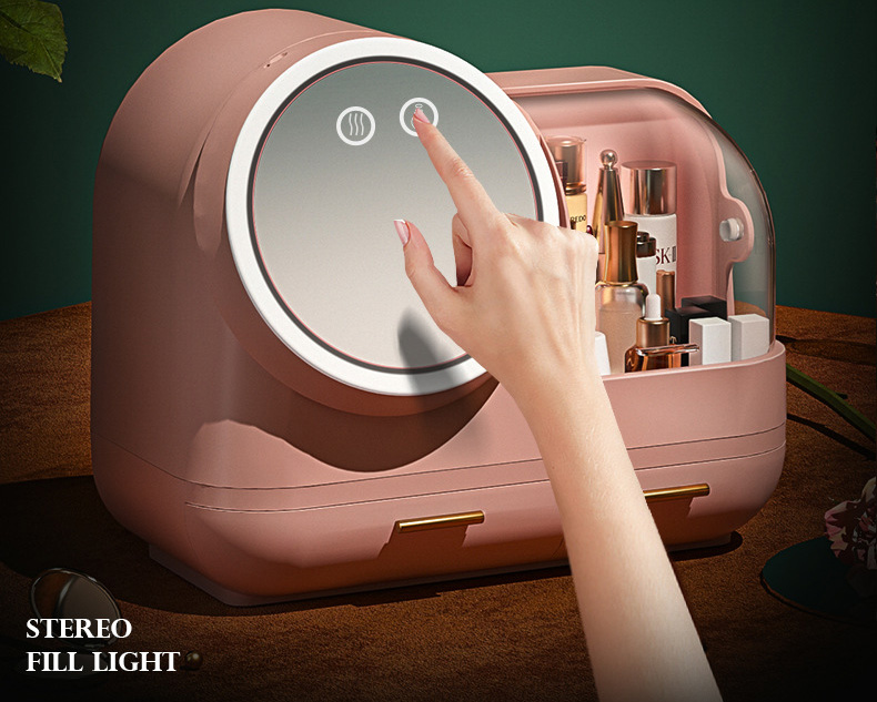 Kệ tủ trang điểm hàng nhập khẩu kèm gương , đèn led