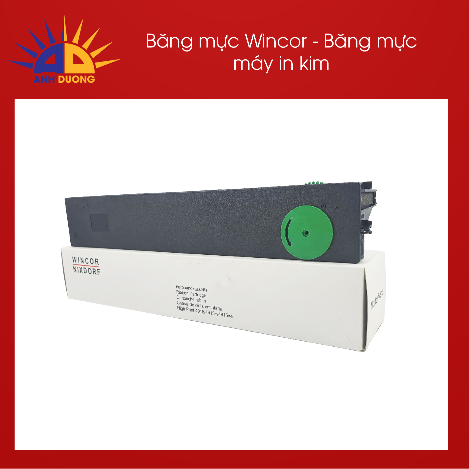 Băng mực Wincor - Băng mực máy in kim