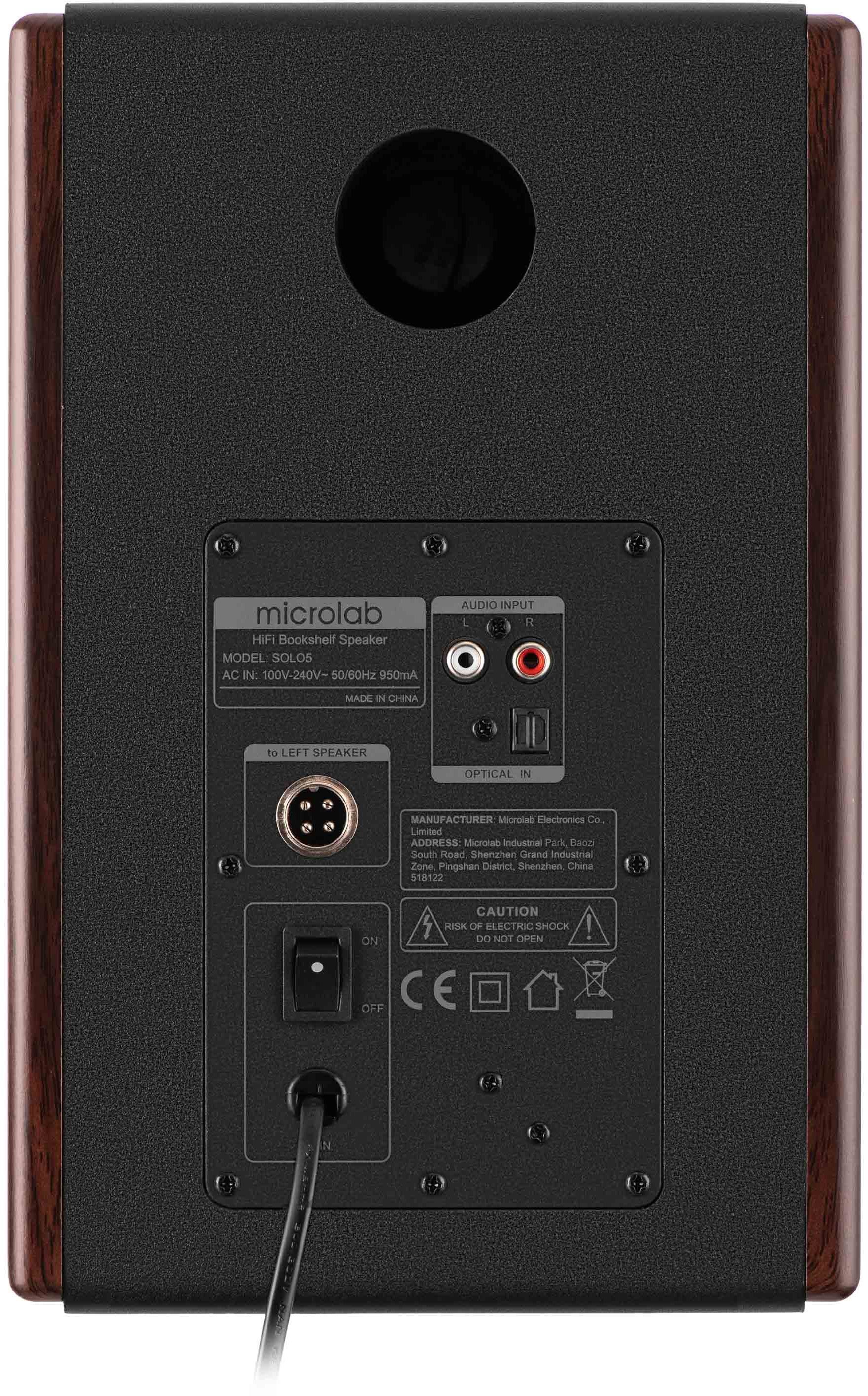 Loa vi tính MICROLAB SOLO 5 - 90W RMS - Hàng chính hãng