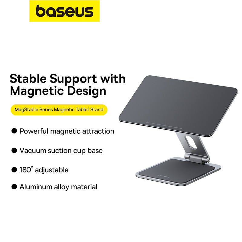 Giá Đỡ Tablet Nam Châm Baseus MagStable Series Magnetic Tablet Stand for Pad (Hàng chính hãng)