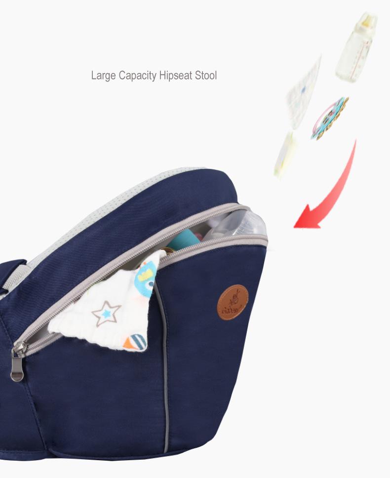 Em Bé Hipseat 2-24 Tháng Tuổi Baby Sling Thoáng Khí Eo Phân Xe Tập Đi Giữ Dây Lưng Kangaroo Đai Trẻ Em Trẻ Sơ Sinh hông Ghế