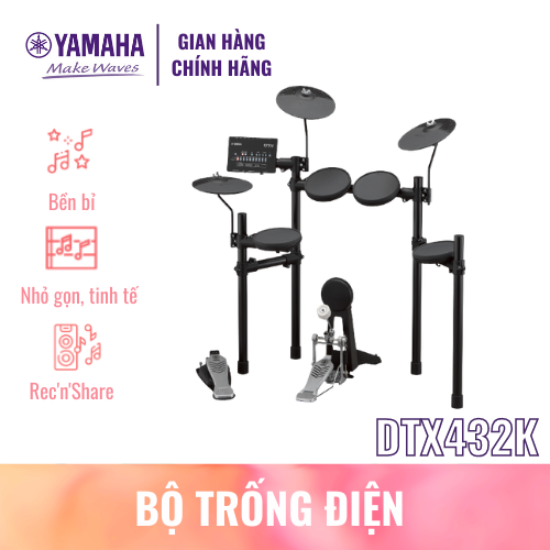 Bộ Trống Điện Tử Yamaha DTX432K