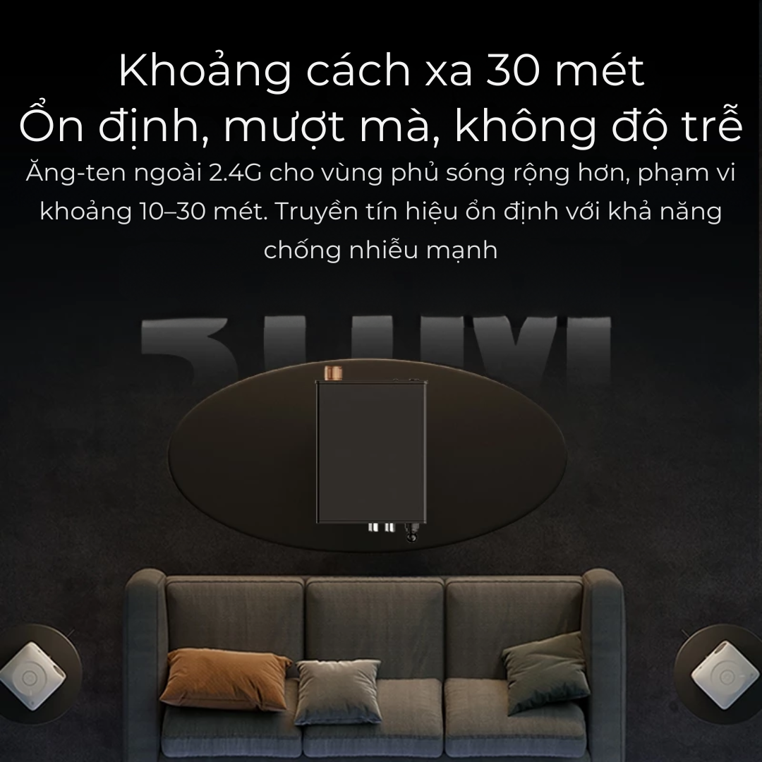 Bộ Thu Âm Thanh Bluetooth 6.0  RCA/AUX/USB + Mic 6.5mm Hát Karaoke, Kết Nối Kép M6R - Hàng Nhập Khẩu