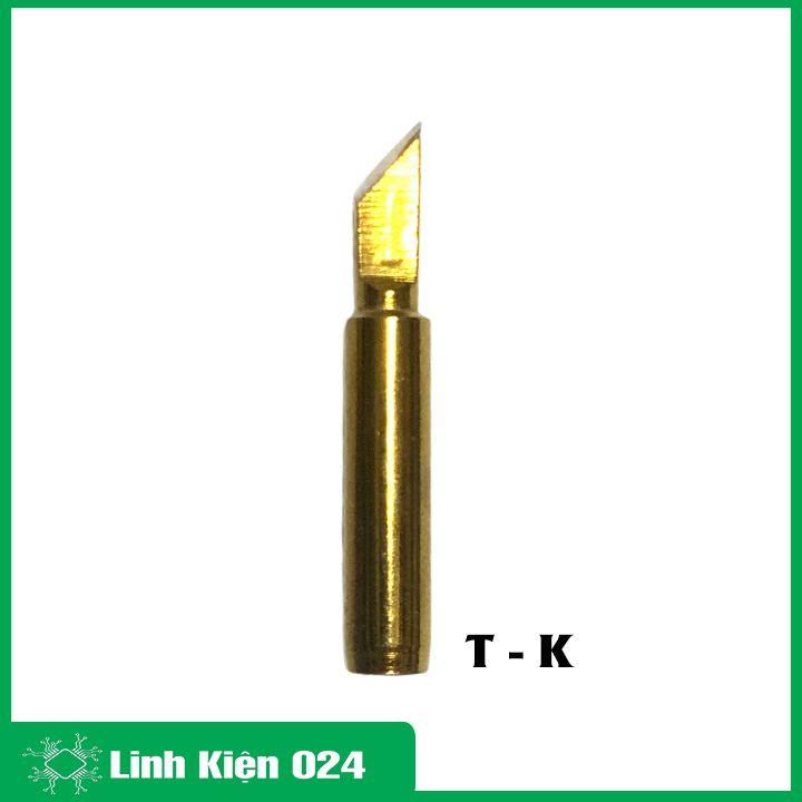 Combo 3 mũi hàn 900M đủ loại tùy chọn mẫu mạ vàng, cơ bản, đồng dành cho các loại trạm hàn hakko tay hàn tq936
