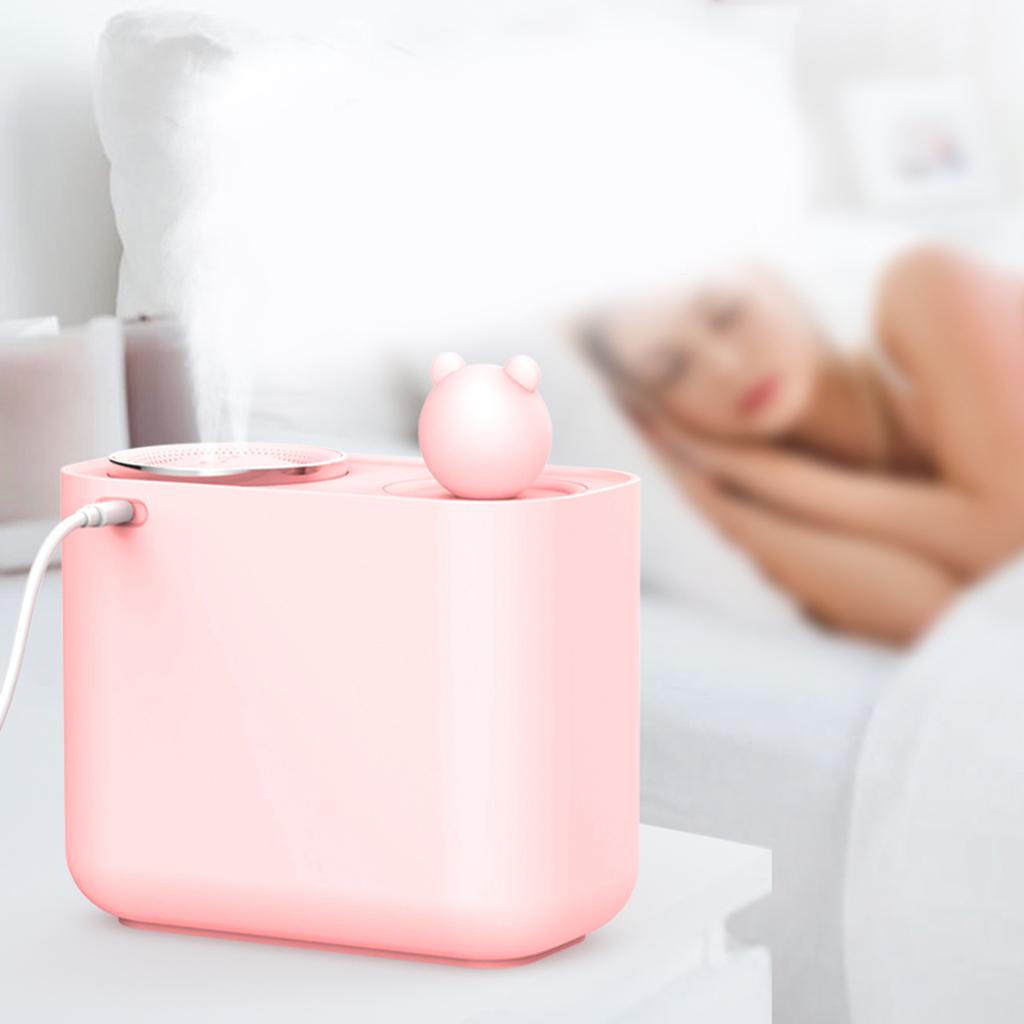 Top Fill Cool-Mist Humidifier for Bedroom, Essential Oil Diffuser - Smart Ultrasonic Humidifier for Home, Large Room with Auto Shut Off, 3L Water Tank