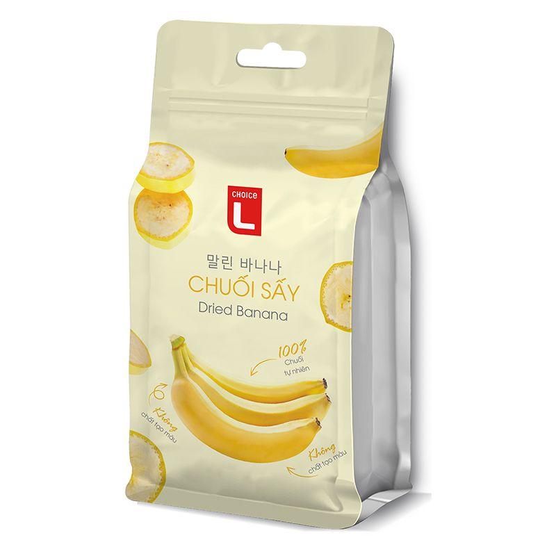 Chuối sấy CHOICE L 200g gói-8935032200222