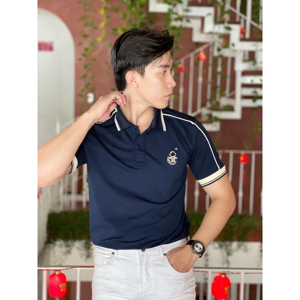 ÁO THUN NAM CỔ BẺ TAY NGẮN FORM CHUẨN ÔM NGƯỜI - THỜI TRANG NAM NAM TÍNH SOÁI CA HÀN QUỐC