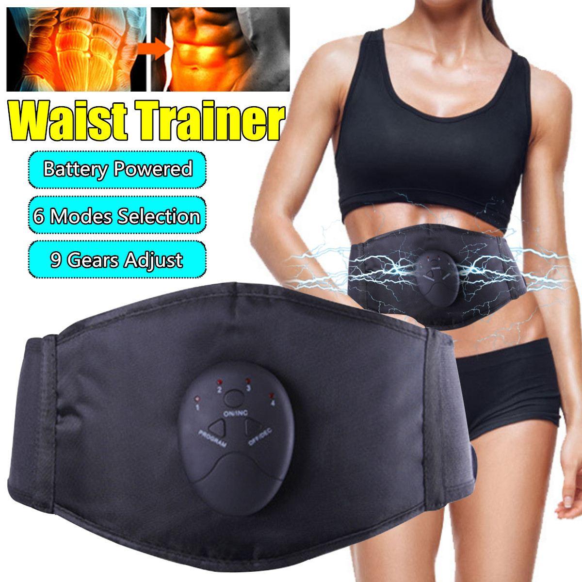 Rung Cơ Bụng Máy Bay Huấn Luyện Cơ Thể Giảm Béo ABS Máy Massage Bụng Máy Kích Thích Thắt Lưng Hỗ Trợ Đốt Cháy Mỡ Giảm Cân