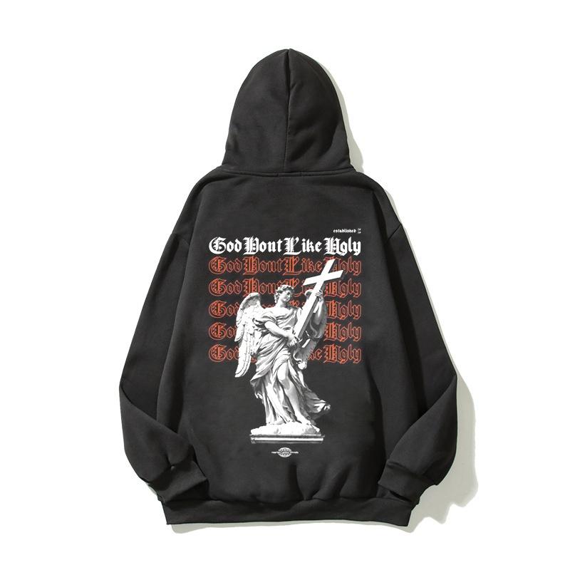ÁO HOODIE FORM RỘNG NAM NỮ ANGEL 3