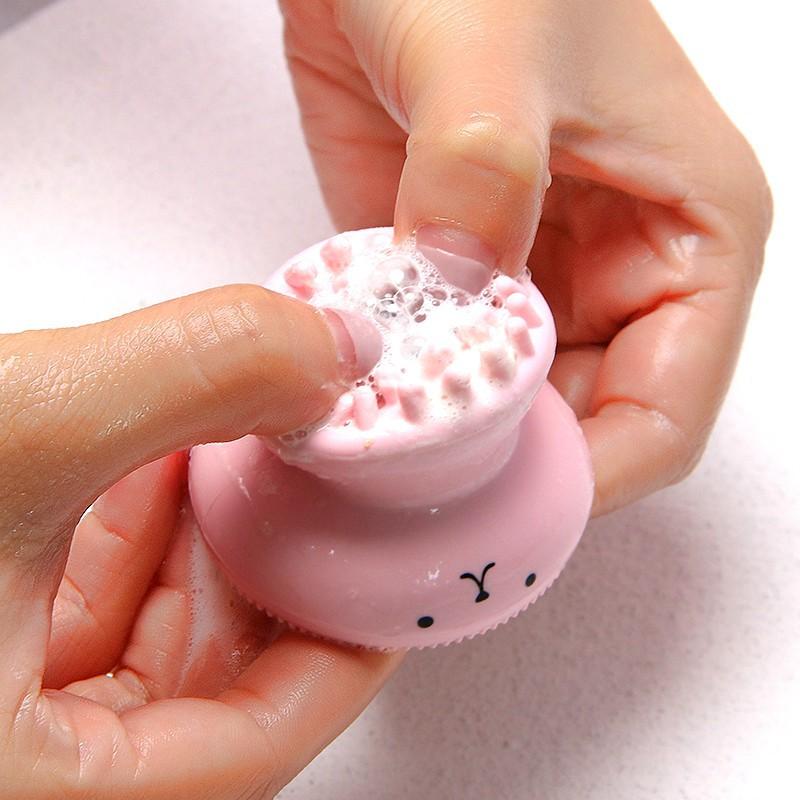 Bộ dụng cụ massage tạo bọt rửa mặt siêu sạch, ngăn ngừa mụn