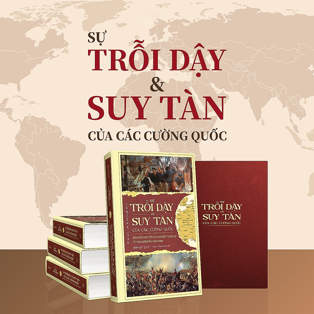 Combo 2Q: Sự Trỗi Dậy Và Suy Tàn Của Các Cường Quốc + Làm Sao Để Che Giấu Một Đế Quốc (Tặng Kèm Bookmark Bamboo Books)