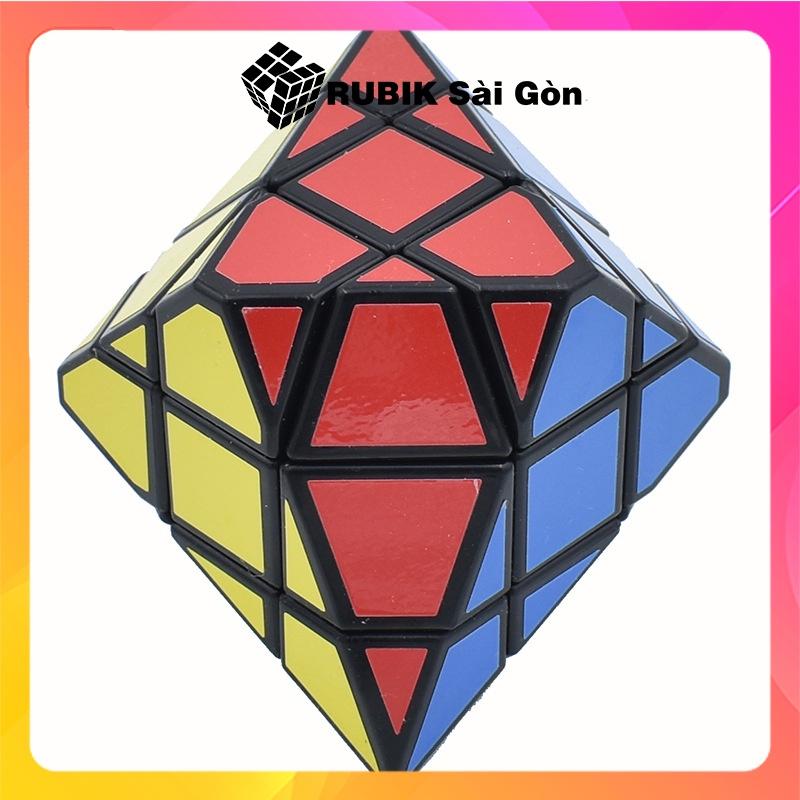 Rubik Dipyramid Biến Thể DianSheng 6 Corner Hexagonal, Rubic Pha Lê 12 Mặt Siêu Xịn, Đẹp, Lạ Mắt, Độ Khó Cao