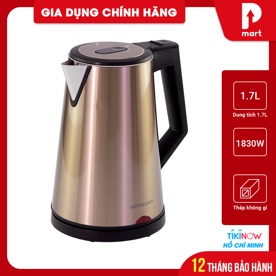 Bình Đun Siêu Tốc Lock&amp;Lock EJK631 (1.7L) - Hàng chính hãng