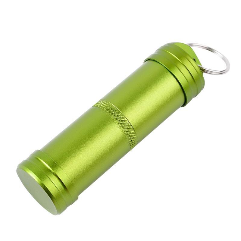 Survival Seal Capsule Trunk EDC Waterproof Hike Box Container Outdoor Dry Bottle Holder Storage Camp Medicine Match Pill Case